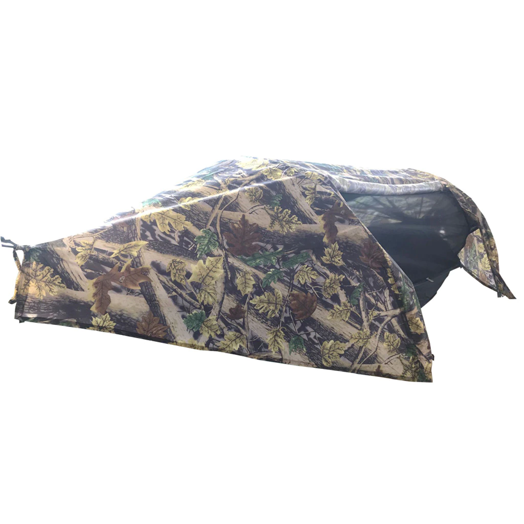Cheap Goat Tents Camping Hammock with   Net and Rainfly Waterproof Cover Sleeping Swing Tent Bed Sleeping Pouch for Outdoor Backpacking Tents 